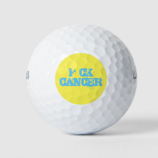 Balles De Golf Bal de golf de F*ck Cancer - Conception en détress