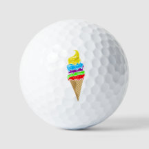 Bal de golf de glace Cream