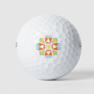 Balles De Golf Bal de golf floral