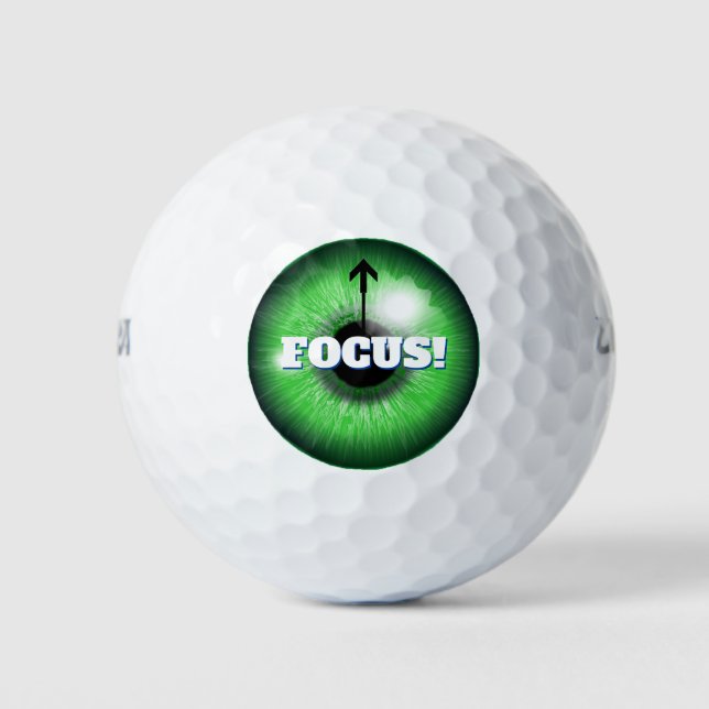 Balles De Golf Bal de golf Focus avec flèche (Devant)