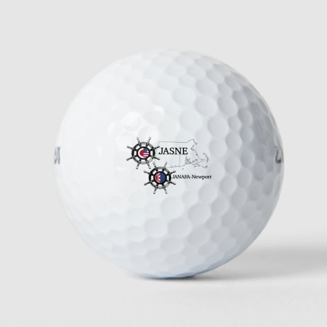 Balles De Golf Bal de golf - JASNE-JANAFA (Devant)