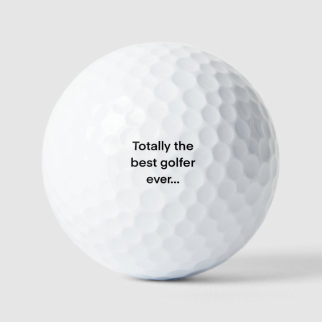 Balles De Golf Ball de golf amusant (Recto)