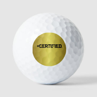 BALLES DE GOLF #BALLES DE GOLF CERTIFIÉES