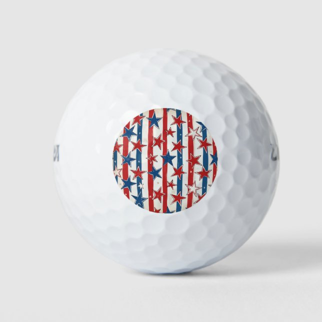 Balles De Golf Ballon de golf Captain America (Devant)