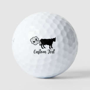 Balles De Golf Ballons de golf Cow Methane Icon