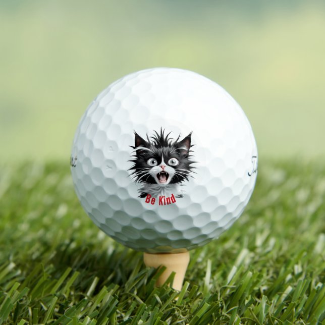 Balles De Golf Ballons de golf de chats - Soyez un peu Hilarié De (T-shirt Insitu)