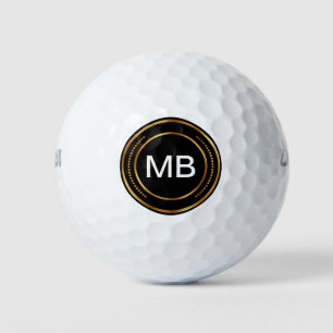 Balles De Golf Ballons de golf Monogram masculin classe