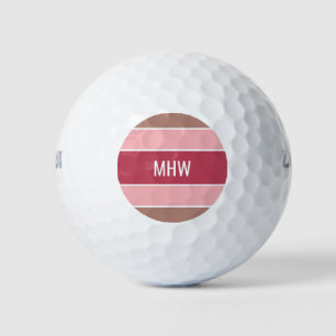 Balles De Golf Ballons de golf monogramme sur mesure Motif