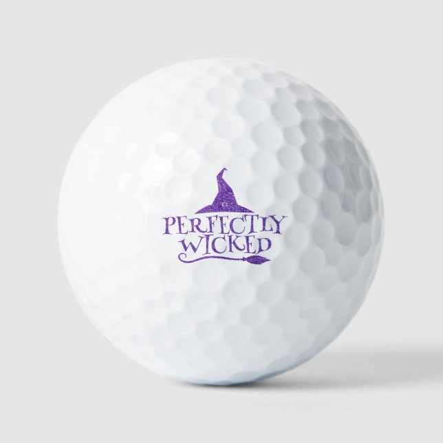 Balles De Golf Ballons De Golf Parfaitement Mal (Recto)