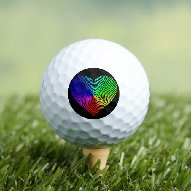 Balles De Golf Ballons de golf PRIDE Fingerprint (T-shirt Insitu)