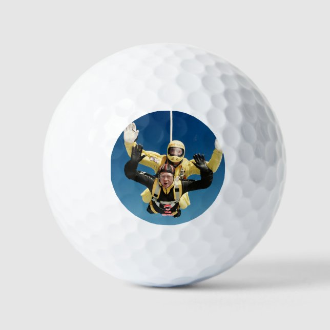Balles De Golf Ballons de golf Skydive ! (Recto)