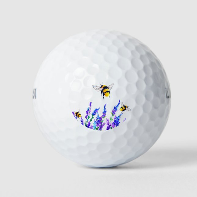 Balles De Golf Ballons de golf Spring Flying Bees (Devant)