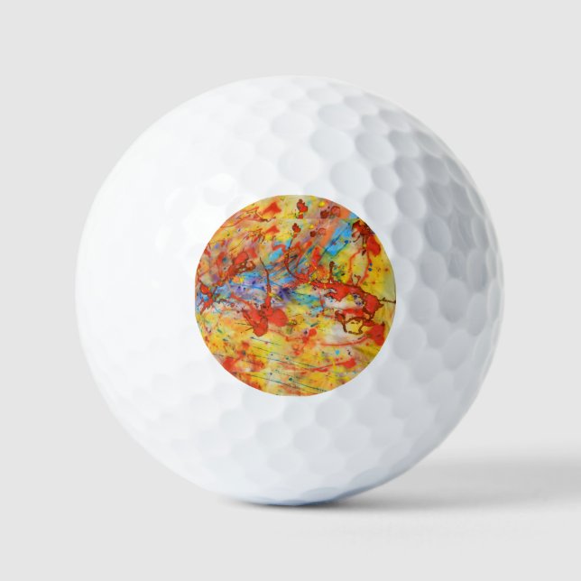 Balles De Golf Balls de golf de Burkay (Recto)