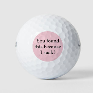 Balles De Golf Balls De Golf Drôle