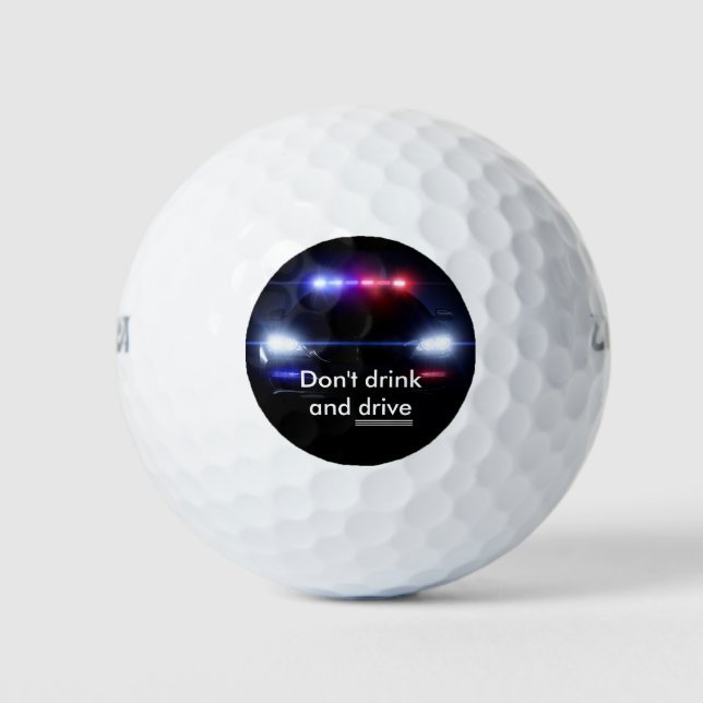 Balles De Golf Balls De Golf Drôle (Devant)