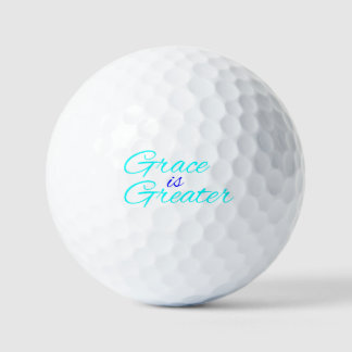 Balles De Golf Balls de golf - Grace est plus grande