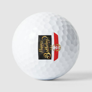 Balles De Golf Balls de golf heureux anniversaire spécial