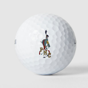 Balles De Golf * Bals de golf avec logo de cadet Fier du PMC