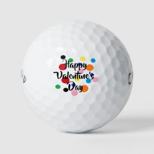 Balles De Golf Bals de golf Heureuse Sainte-Valentin