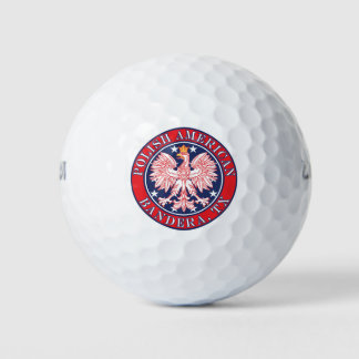 Balles De Golf Bandera Texas Polonais Aigle Américain