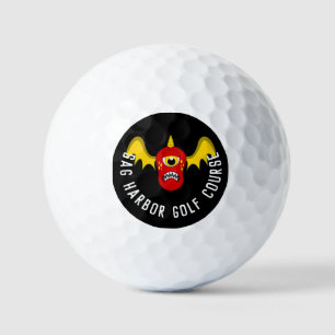 Balles De Golf Bat rouge Holloween Customisé Golf Ball