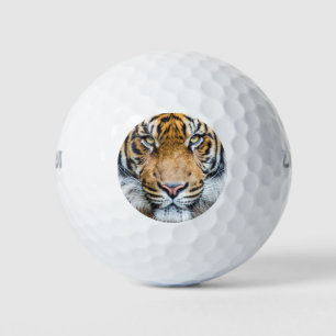 Balles De Golf Beau visage de tigre