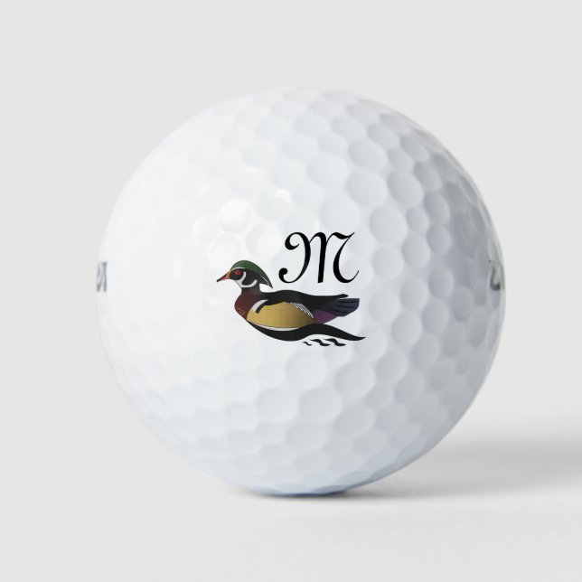 Balles De Golf Beautiful Duck (Devant)