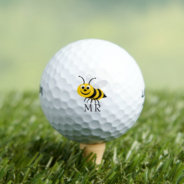 Balles De Golf Bee Monogrammed (T-shirt Insitu)