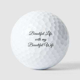 Balles De Golf Belle vie avec ma belle épouse