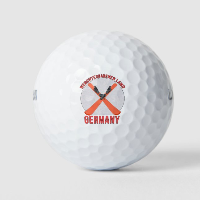 Balles De Golf Berchtesgadener Land, Germany (Devant)