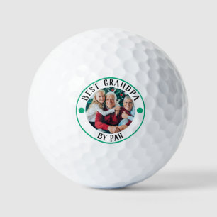 Balles De Golf BEST GRANDPA PAR PAR MONogramme photo