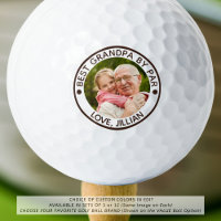 BEST GRANDPA PAR PAR Photo Personnalisé Brown