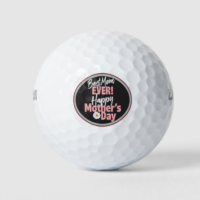 Balles De Golf Best Mom Golf Balls (Devant)