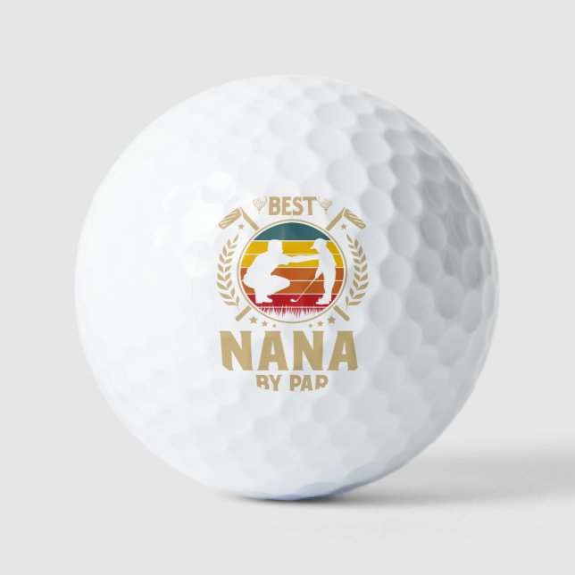 Balles De Golf Best NANA Par Par Vintage (Recto)