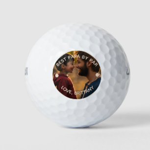 Balles De Golf BEST PAPA PAR PAR Photo Boules de golf personnalis