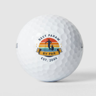 Balles De Golf Best Papaw By Par Par Golfing Lover Papa