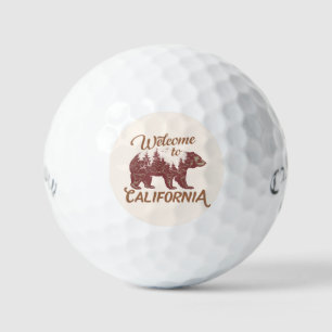 Balles De Golf Bienvenue à California Bear Forest