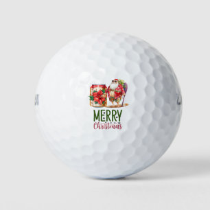 Balles De Golf Bière de Noël d'été pour golfeurs de père Noël