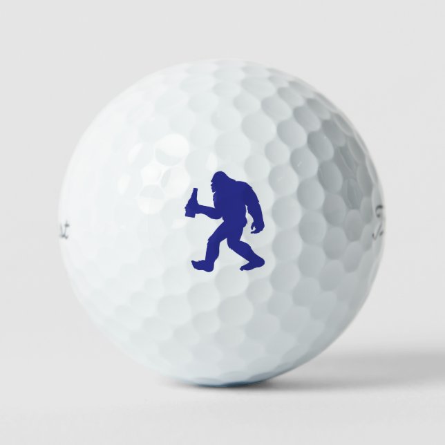 Balles De Golf Big Foot Sasquatch (Recto)