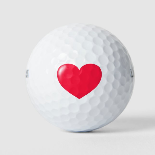 Balles De Golf Big Red (Devant)