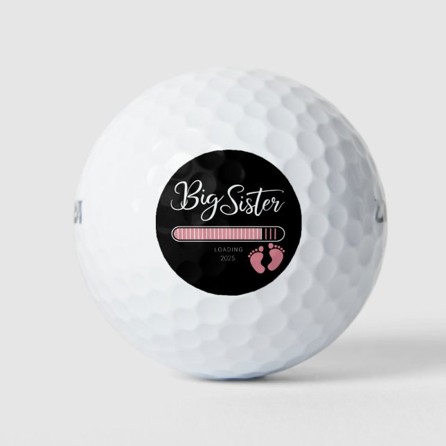 Balles De Golf Big Sister 2025 Chargement de Faire-part de grosse (Devant)