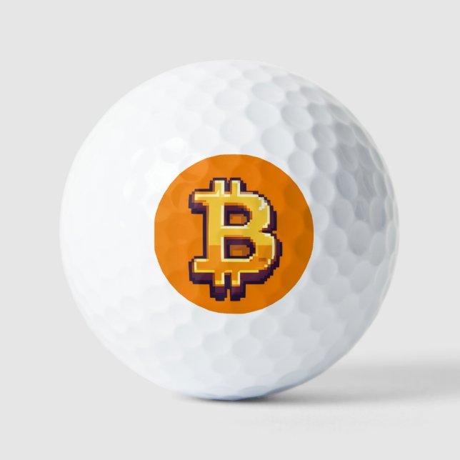 Balles De Golf Bitcoin (Recto)