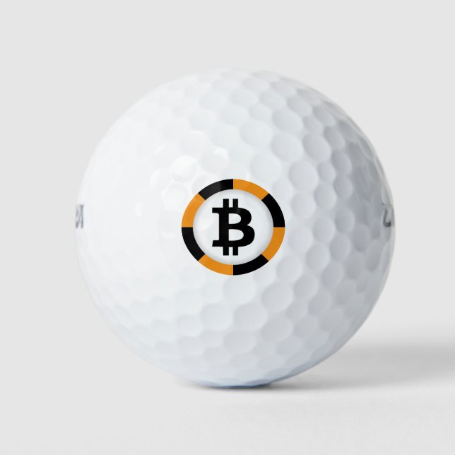 Balles De Golf Bitcoin (Devant)