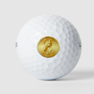 Balles De Golf Bitcoin or