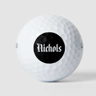 Balles De Golf Black Dot Nichols
