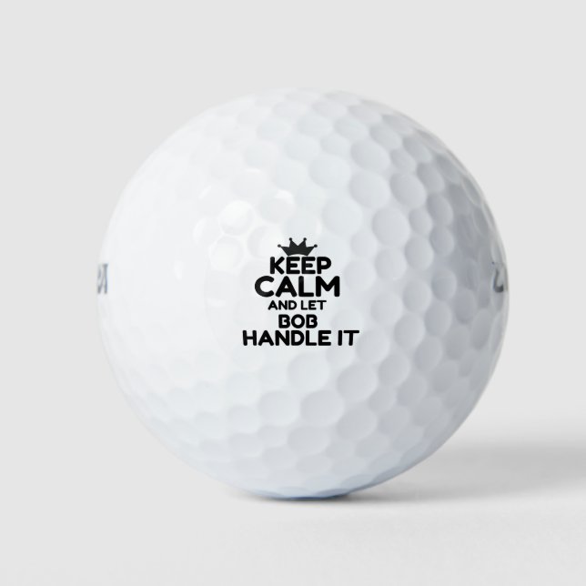 BALLES DE GOLF BOB LE GÉRER (Devant)