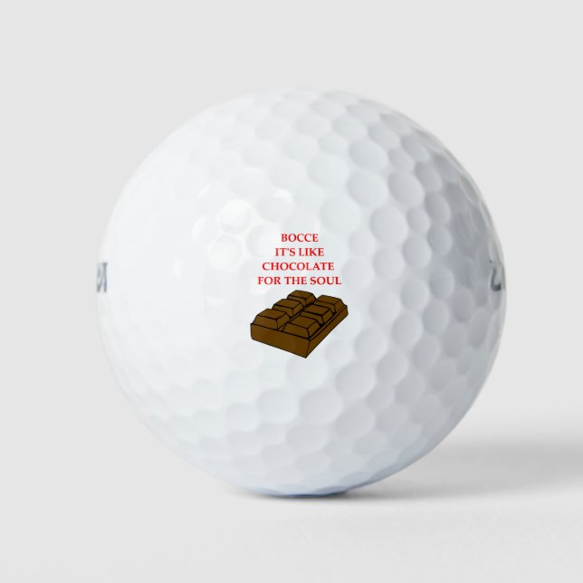 BALLES DE GOLF BOCCE (Devant)