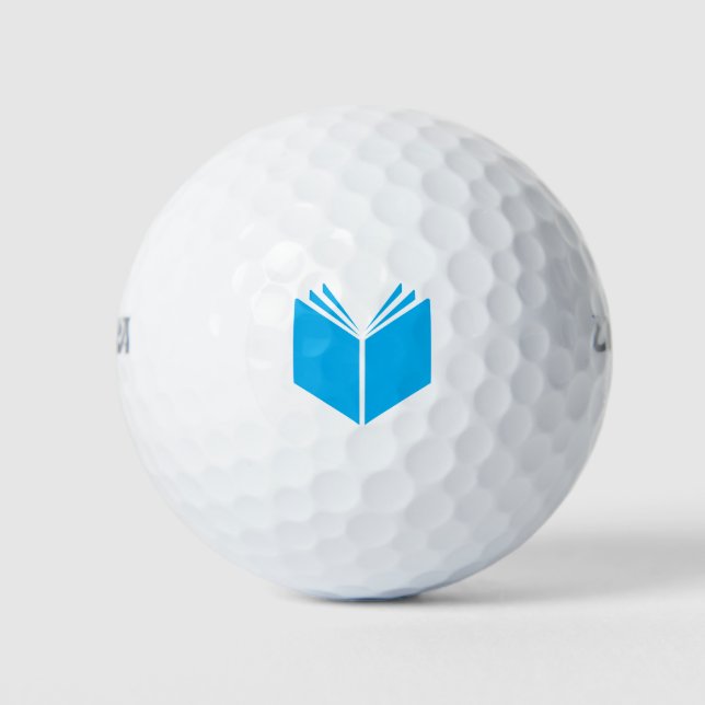 Balles De Golf Book Lover Golf Balls (Devant)