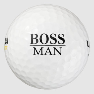 BALLES DE GOLF BOSS MAN