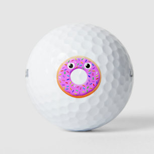 Balles De Golf Bouillie Avec Yeux Et Dessin D'Arrosage